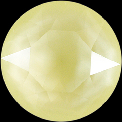 Swarovski Chaton Rivoli 8mm 1088 Crystal Powder Yellow